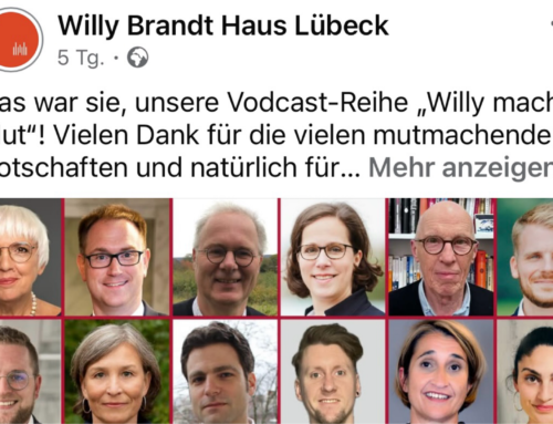 Herzlichen Glückwunsch, Willy-Brandt-Stiftung